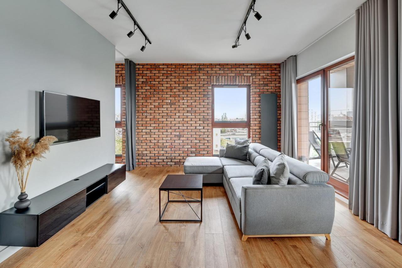 Downtown Apartments River View Gdańsk Exterior foto